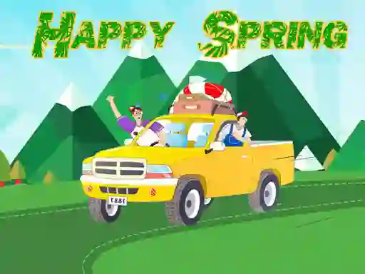 Logħba Happy Spring Jigsaw Puzzle onlajn