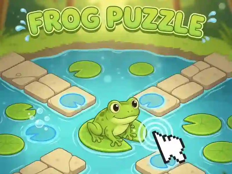 Logħba Frog Puzzle onlajn
