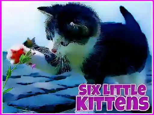 Logħba Six Little Kittens onlajn