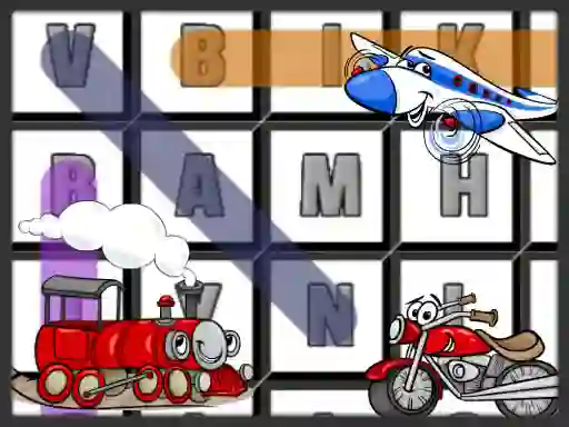 Logħba Word Search Transport onlajn