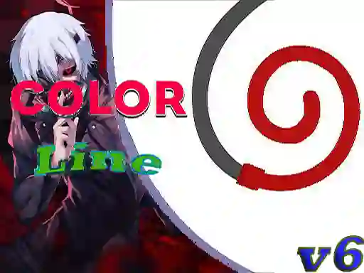 Logħba coloring lines v6 onlajn