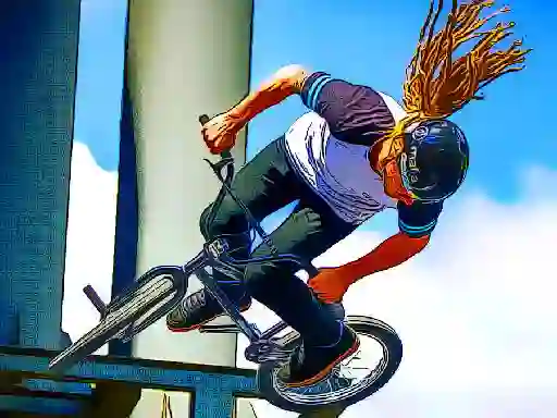 Logħba bmx bikes jigsaw onlajn