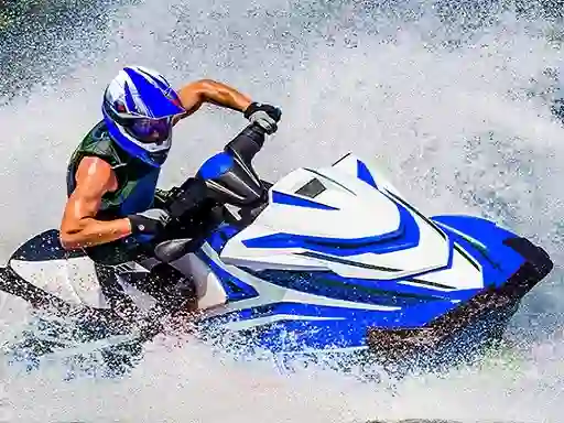 Logħba US Super Jet Boat Captain Simulator 3D onlajn
