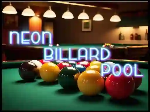 Logħba Neon Billard Pool onlajn