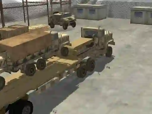 Logħba Transport Army vehicle truck driving onlajn