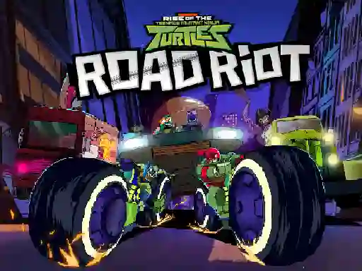Logħba Rise of the Teenage Mutant Ninja Turtles Road Riot onlajn