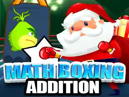 Logħba Math Boxing Christmas Addition onlajn