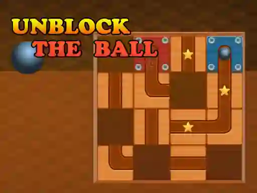 Logħba Unblock the ball onlajn