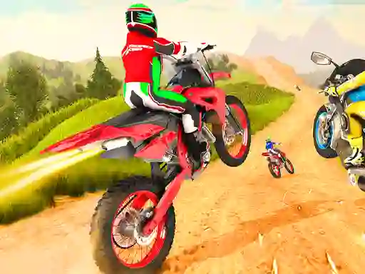 Logħba Dirt Bike Stunts 3d onlajn