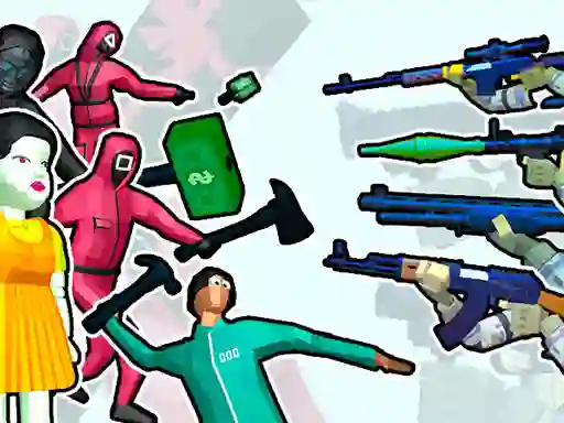 Logħba Squid Shooter onlajn