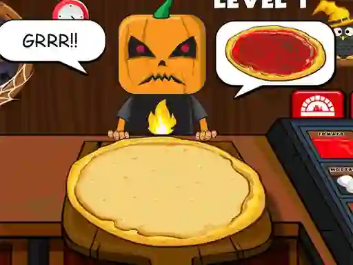 Logħba Halloween Pizzeria onlajn