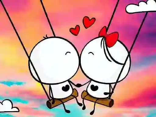 Logħba Spot The Differences Happy Valentines Day onlajn