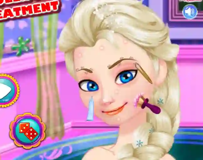 Logħba Ice Queen Acne Treatment onlajn