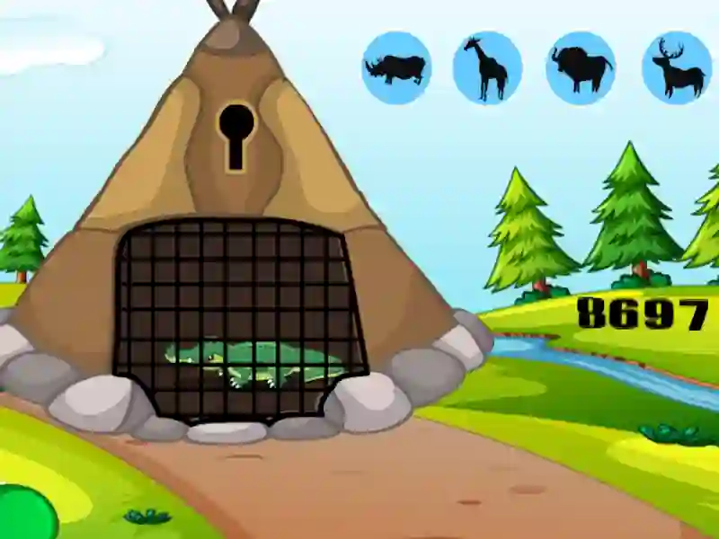 Logħba Croc Key Quest onlajn