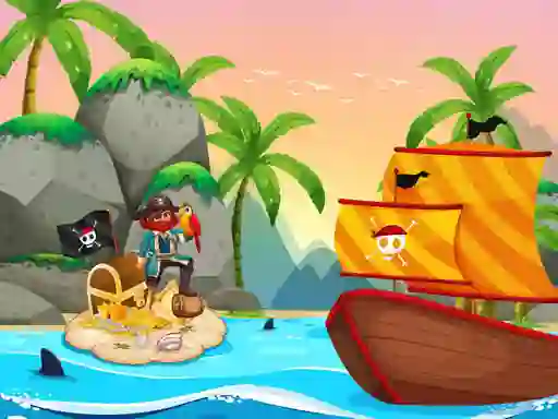 Logħba Pirate Travel Coloring onlajn