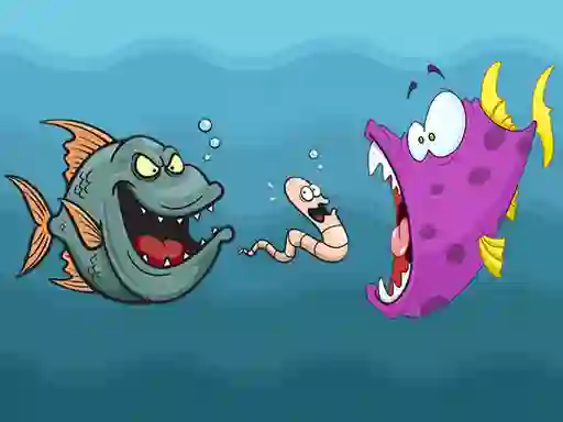 Logħba Angry Fish Coloring onlajn