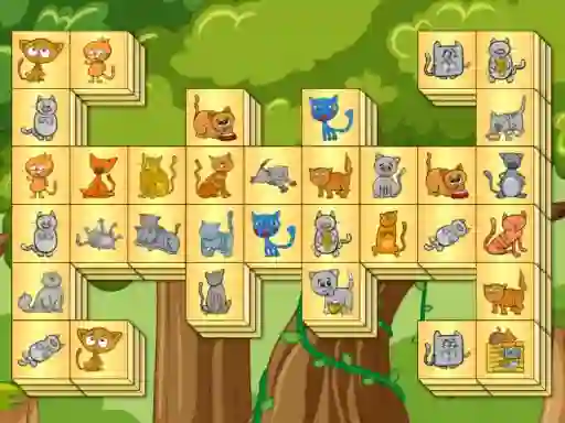 Logħba Cats mahjong onlajn