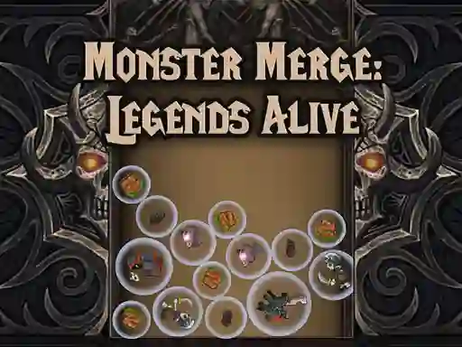 Logħba Monster Merge Legends Alive onlajn