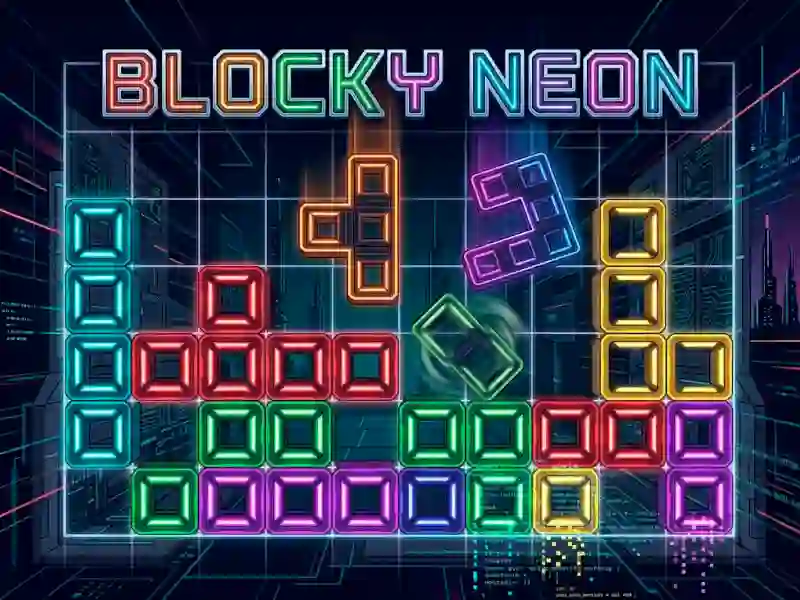 Logħba Blocky Neon onlajn