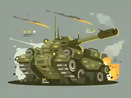 Logħba Military Vehicles Match 3 onlajn