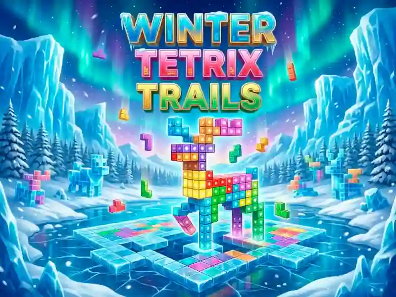 Logħba Winter Tetrix Trails onlajn