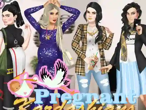 Logħba Pregnant Kardashians onlajn