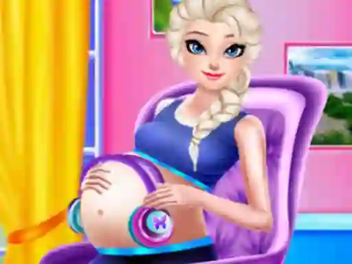 Logħba Ice Princess Pregnant Caring onlajn