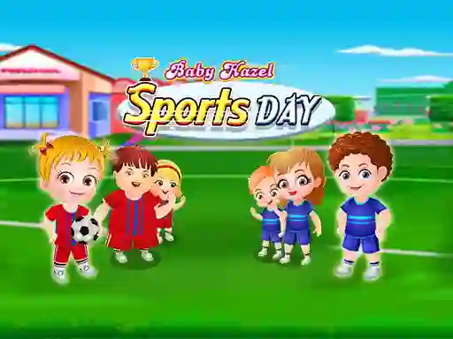 Logħba Baby Hazel. Sports day onlajn