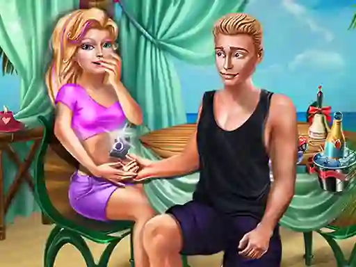 Logħba Ellie Beach Proposal onlajn