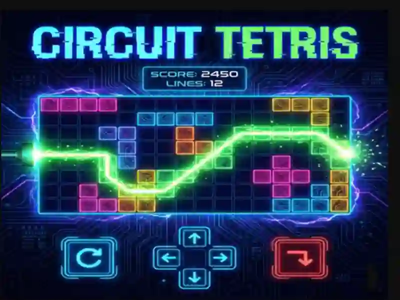 Logħba Circuit Tetris onlajn