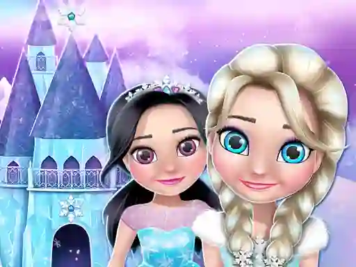 Logħba Ice Princess Doll House onlajn