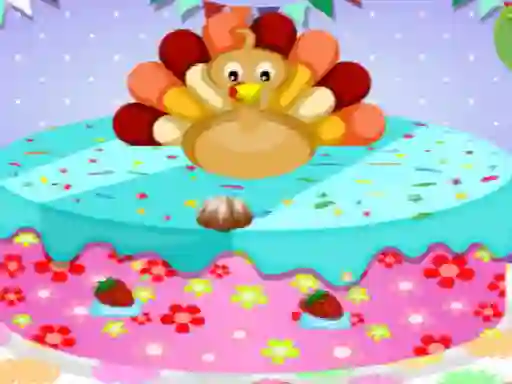 Logħba Happy Thanksgiving Cake Master onlajn