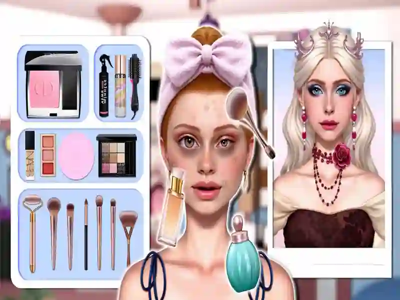 Logħba Makeover & Makeup Studio onlajn