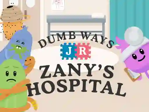 Logħba Dumb Ways Jr Zany's Hospital onlajn