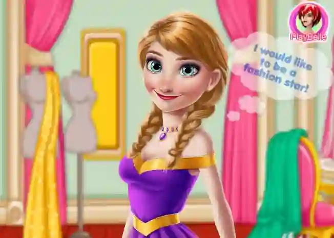 Logħba Ice Princess Modeling Carrer onlajn