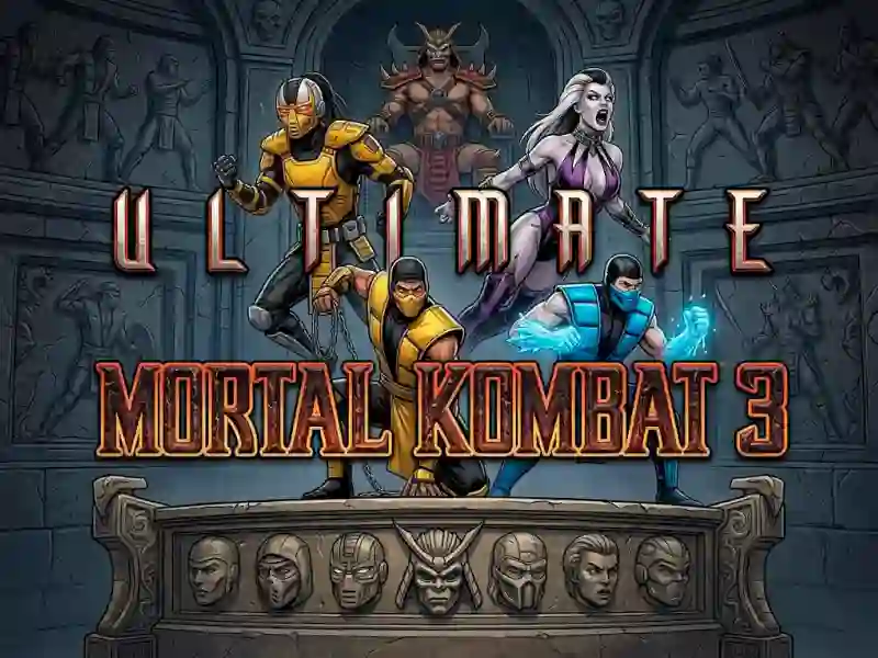Logħba Ultimate Mortal Kombat 3 onlajn