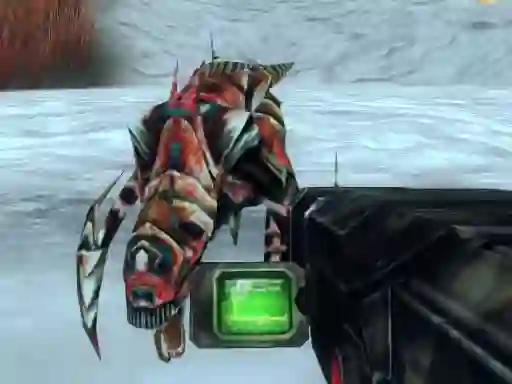 Logħba Alien Planet 3d Shooter onlajn