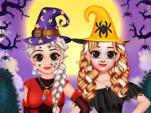 Logħba BFFs Hello Halloween onlajn