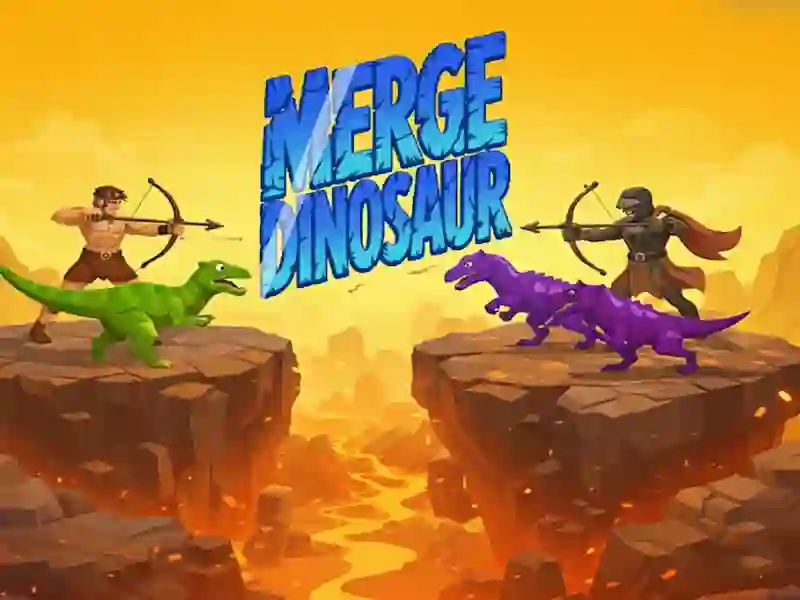 Logħba Dinosaur Merge onlajn