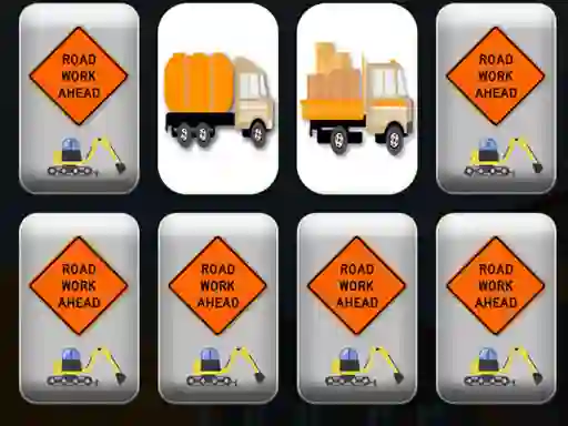 Logħba Work Trucks Memory onlajn