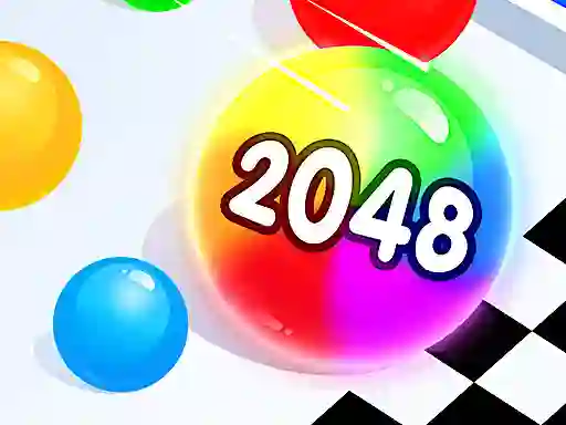 Logħba Ball Merge 2048 onlajn