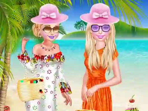 Logħba BFF Spring Beach Holiday onlajn