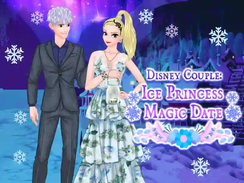 Logħba Ice Couple Princess Magic Date onlajn