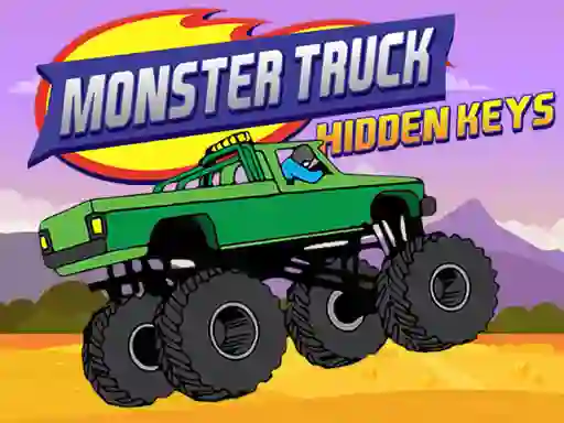 Logħba Monster Truck Hidden Keys onlajn
