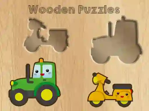 Logħba Wooden Shapes onlajn