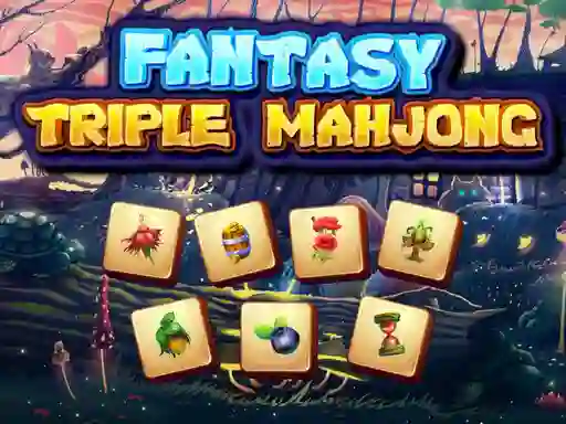 Logħba Fantasy Triple Mahjong onlajn