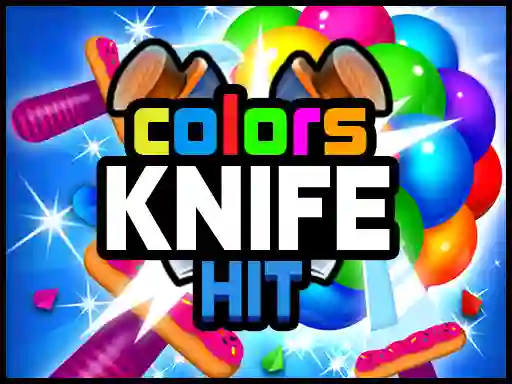 Logħba Knife Hit Colors onlajn