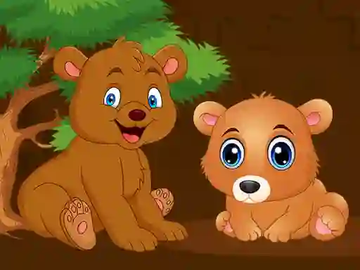 Logħba Baby Bear Jigsaw onlajn
