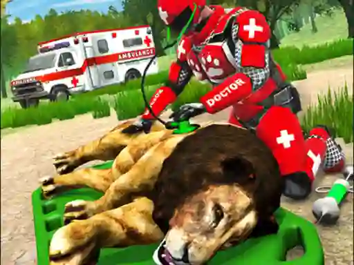 Logħba Real Doctor Robot Animal Rescue onlajn