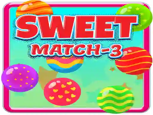 Logħba Sweet Match 3 onlajn
